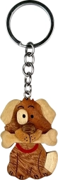 Llavero de madera Perro con hueso de 2Kids Toys