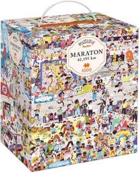 Puzzle Puzzlove maratón 42,195 km – 1000 piezas