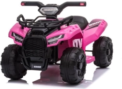 Cuatrimoto eléctrica para niños Baby Mix ATV rosa