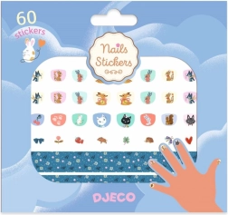 Pegatinas para uñas de animalitos DJECO