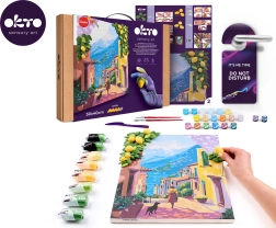 Pintura por números y modelado 3D – cuadro Lemon Weekend 30 × 40 cm