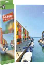 Pintura de diamantes Grafix – canal de agua 40 × 50 cm