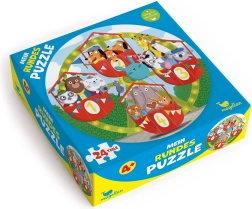 Puzzle redondo Magellan Animales en la noria