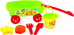 Carrito con set para la arena