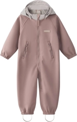 Mono de softshell Leokid Lilo Ash Rose talla 80