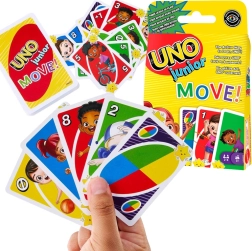 UNO Junior Move – juego de cartas para niños
