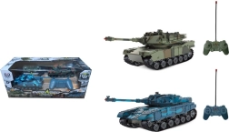Tanque de combate RC con sistema infrarrojo 2,4 GHz