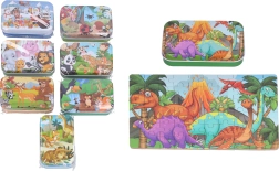 Puzzle de 60 piezas en caja metálica