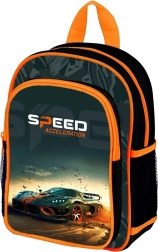 Mochila infantil preescolar con motivo de coche