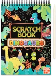 Libro para rascar de dinosaurios