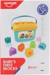 Cubo encajable con bloques