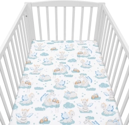 Sábana de algodón para cuna NEW BABY Dragón 120 × 60 cm