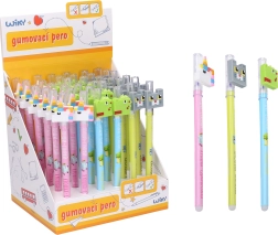 Bolígrafo borrable con animalitos 0,5 mm