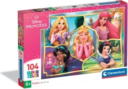 Puzzle de 104 piezas Disney Princesas Clementoni
