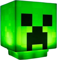 Lámpara infantil Minecraft Creeper con sonido