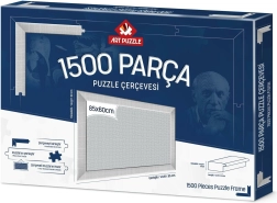 Marco para rompecabezas 85x60 cm blanco