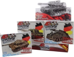 Maqueta de tanque 4D para montar, 8 uds.