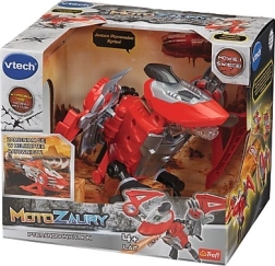 VTech Motozaury Pteranodon Kyrion – juguete interactivo 2 en 1: helicóptero y dinosaurio