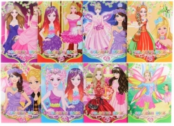 Libro para colorear para niñas – cuaderno de 16 hojas