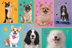 Puzle - En el mundo de los perritos - Trefl