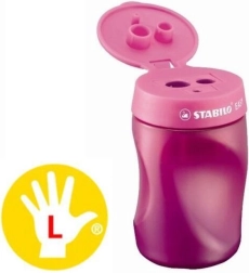 Stabilo EASYsharpener sacapuntas para zurdos rosa