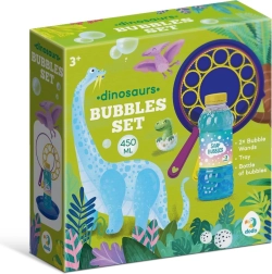 Set de pompas de jabón Dodo dinosaurios 450 ml