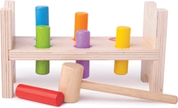 Banco de golpeo de madera Bigjigs Baby