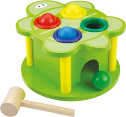 Bino golpecitos tortuga – juguete motriz de madera