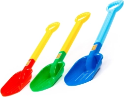 Pala grande de plástico para niños para la arena y la playa