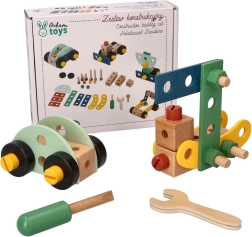 Juego de construcción de madera para pequeños constructores