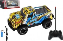 Coche RC todoterreno pick-up 27 MHz 17 cm con pack de batería recargable
