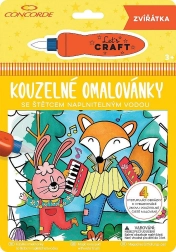 Libros para colorear mágicos CONCORDE – animalitos