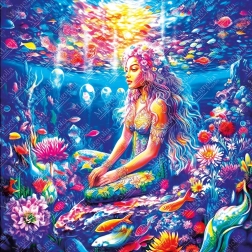 Puzzle Magnolia paz bajo la superficie 1023 piezas