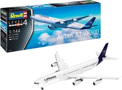Modelo de avión A340-300 Lufthansa nuevo diseño 1/144