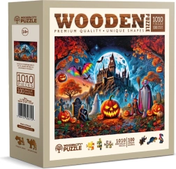 Wooden City puzzle de madera Calabaza de Halloween, 1010 piezas