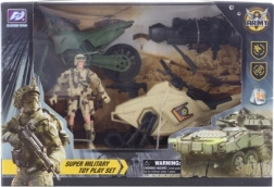 Set militar con scooter para niños