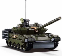 Kit de construcción Sluban Tanque T-80 2en1 1:35