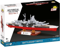 Kit de construcción del acorazado TIRPITZ 1:700 (593 piezas)