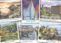 Puzzle Visite Irlanda del Norte 1000 piezas