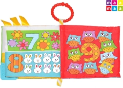 Libro de tela para bebés 15 × 15 cm