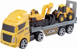 Set de transporte JCB con maquinaria de construcción con luces y sonidos
