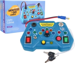 Panel de control interactivo de manipulación para niños