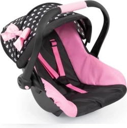 Silla de auto para muñecas Bayer con capota
