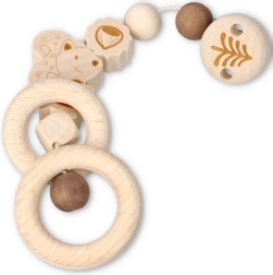 Juguete colgante para cochecito ardilla