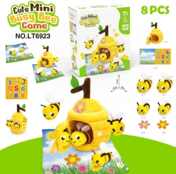 Colmena de peluche y abejitas con accesorios
