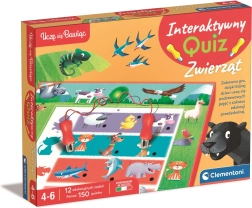Quiz interactivo de Animales CLEMENTONI (4–6 años)