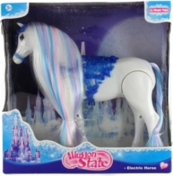 Caballo de plástico andante con sonidos