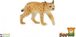 Lince euroasiático figura de plástico 9 cm