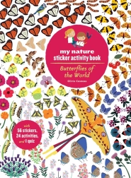 Chronicle Books libro de actividades con pegatinas – Mariposas