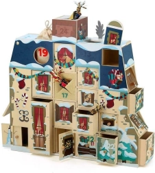 Vilac calendario de adviento de madera casita